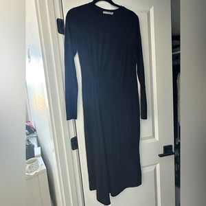 Vince Midi Long Sleeve Dress